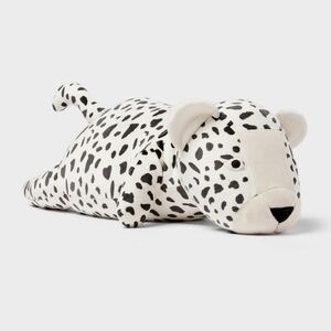 NWT - Cheetah Weighted Plush Kids Throw Pillow Black/White - Pillowfort (Target)